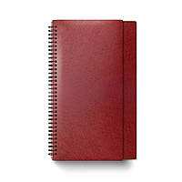 Планінг недатований,Аркуш  325х115мм Бордо