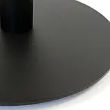 Стіл для кафе Соул / Soul d-70 фанера/шпон, чорний, фото 3