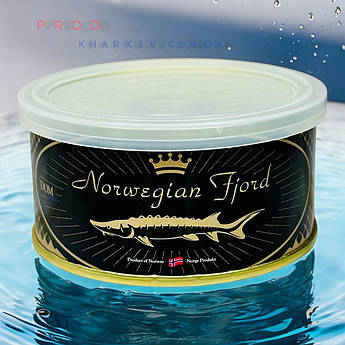 Імітація чорної ікри осетрова "Norwegian Fiord" 140 грам (ключ+кришка) Норвегія 🇳🇴
