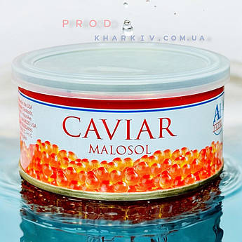 Імітація червоної Ікри горбуші "Alaska" malosol 140 грам (ключ+кришка) Америка 🇺🇸