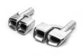 Насадки на глушник AMG S63 для мерседес S-сlass W221