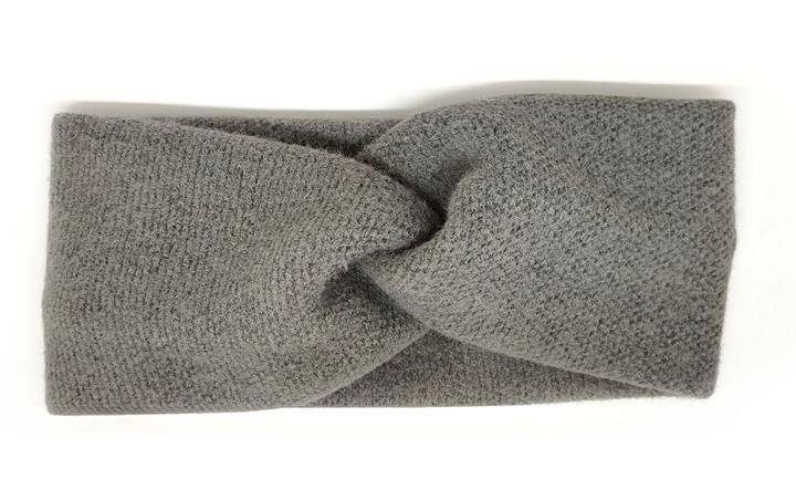 Пов'язка жіноча ангора сіра, фото 1