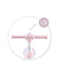 Біговел для дітей чотириколісний MoMi TOBIS Pink (зі світлом і мильними бульбашками), Велобіг дитячий від 2 років, фото 9