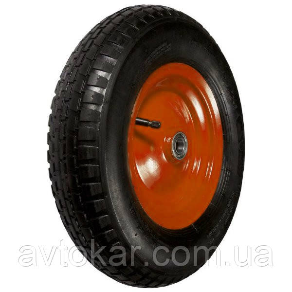 Колесо 3.00-8" для тачок і садової техніки, підшипник 6202 — 2RS ORG, фото 1