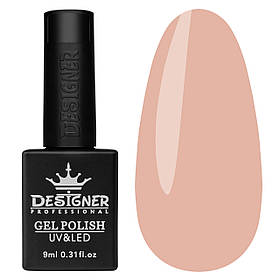 Камуфлююча нюдова база "Pink-White Latte" Дизайнер Color Base (9 мл) для манікюру та педикюру №022