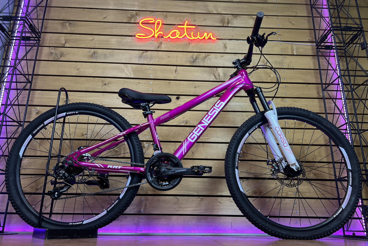 Велосипед жіночий спортивний 26" Corso Genesis T-26996 рожевий на зріст 130-145 см