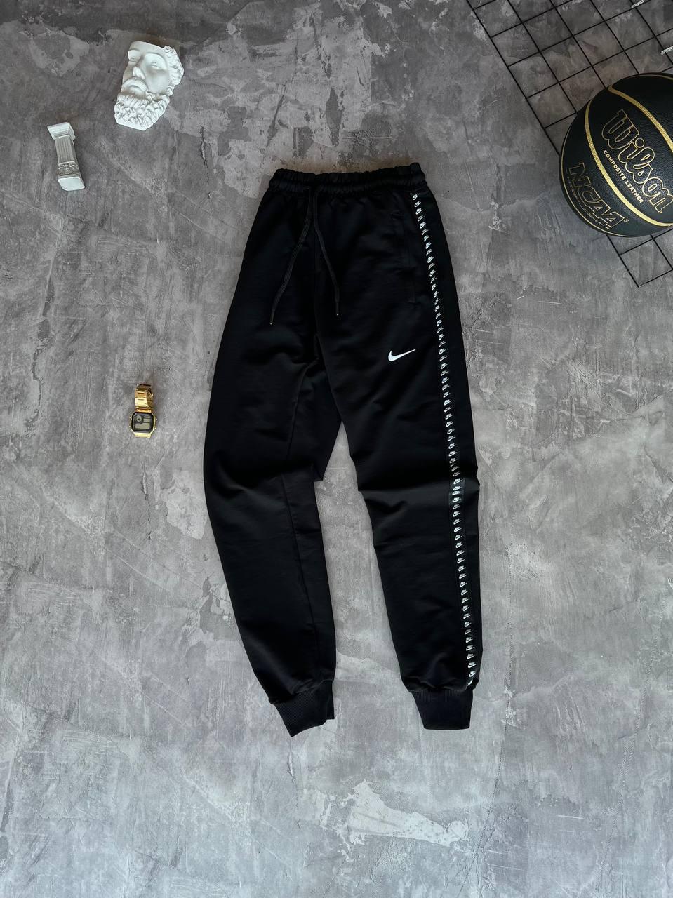 Спортивні штани чоловічі чорні весна-осінь Nike (Найк)