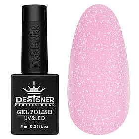 Камуфлююча кольорова база "Sparkles Beauty" Color Base Дизайнер для манікюру та педикюру, 9 мл. №126