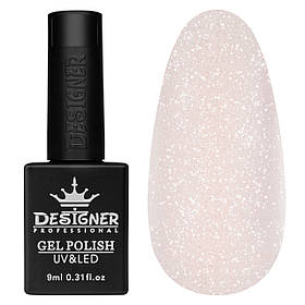 Камуфлююча кольорова база "Sparkles Beauty" Color Base Дизайнер для манікюру та педикюру, 9 мл. №122