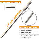 Термометр із двома щупами для м'яса, духовки ThermoPro TP17 (-10C до +300C) з таймером і магнітом, фото 5