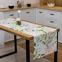 Скатертина-доріжка (ранер) "Листочки зелені" 180х47см