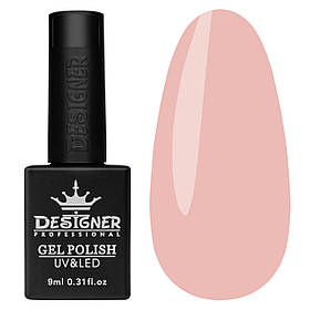 Камуфлююча нюдова база "Pink-White Latte" Дизайнер Color Base (9 мл) для манікюру та педикюру №018