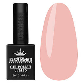 Камуфлююча нюдова база "Pink-White Latte" Дизайнер Color Base (9 мл) для манікюру та педикюру №020