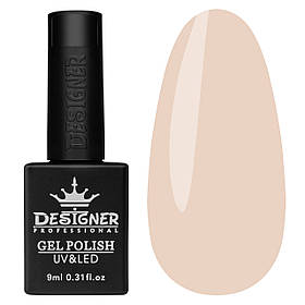 Камуфлююча нюдова база "Pink-White Latte" Дизайнер Color Base (9 мл) для манікюру та педикюру №021