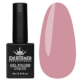 Камуфлююча нюдова база "Pink-White Latte" Дизайнер Color Base (9 мл) для манікюру та педикюру №024