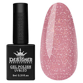 Камуфлююча кольорова база "Sparkles Beauty" Color Base Дизайнер для манікюру та педикюру, 9 мл. №027.