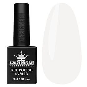 Камуфлююча нюдова база "Pink-White Latte" Дизайнер Color Base (9 мл) для манікюру та педикюру № 29