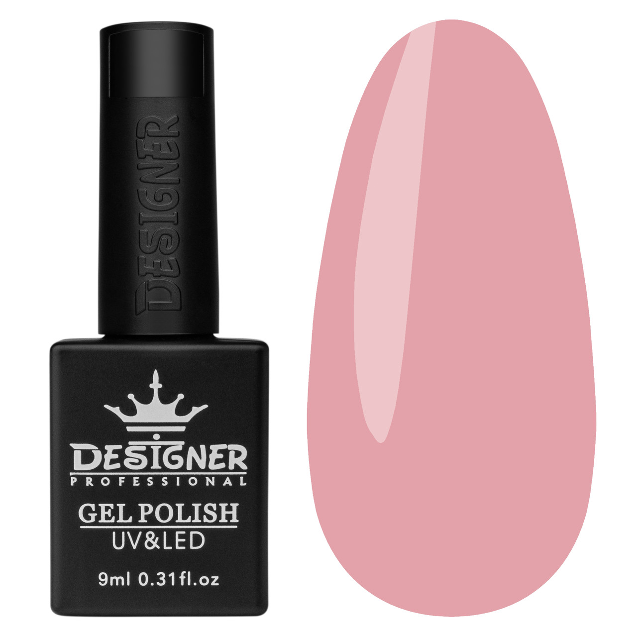 Кольорова пастельна база "Pastel pleasure" Color Base Дизайнер для манікюру та педикюру, 9 мл. №60, фото 1