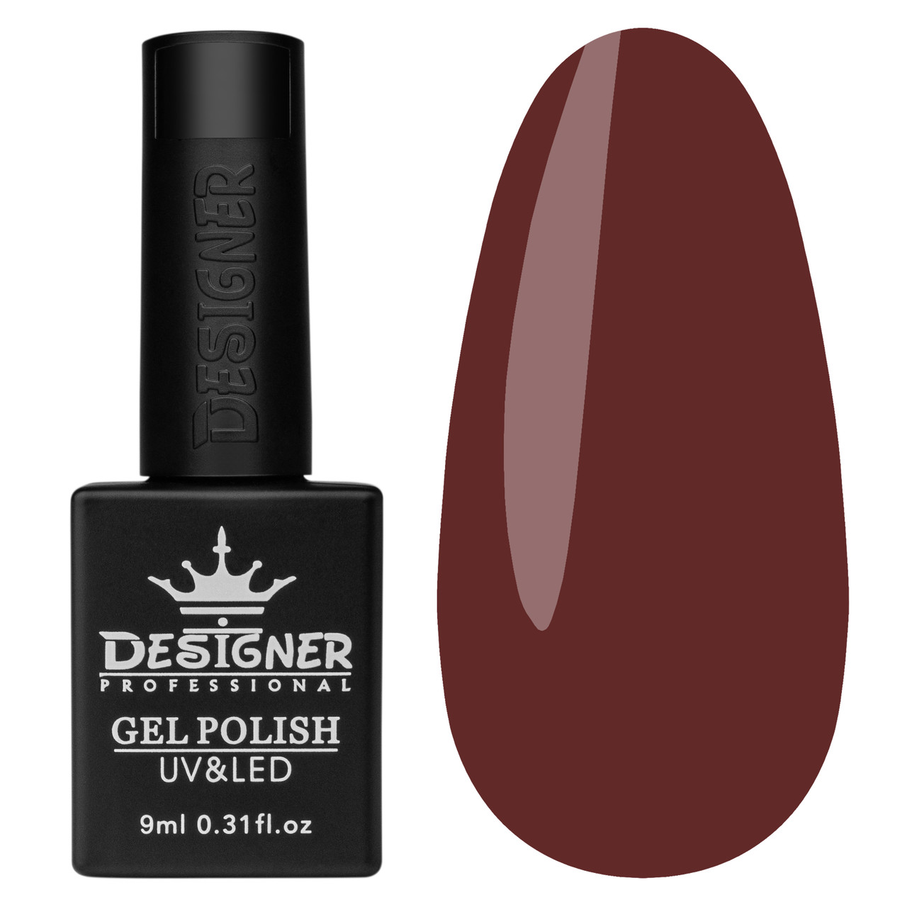 Кольорова база "Dark Luxury" Дизайнер Color Base (9 мл) для манікюру та педикюру №68, фото 1