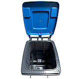 Сміттєвий бак 240 л з педаллю, фото 5