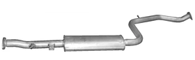Резонатор Mitsubishi Carisma 99-05 Polmostrow середній HB SDN (1.8)