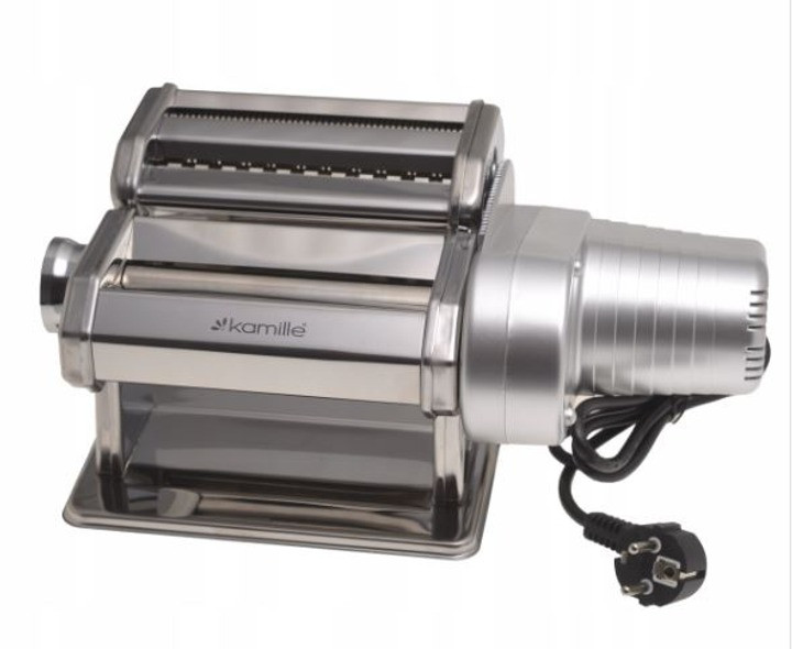 Лапшерізка електрична Kamille KM-6510 для приготування макаронів та розкочування тіста, фото 1