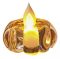 Комплект декоративних LED-свічок «Квіточка» flameless tealight 12 шт.