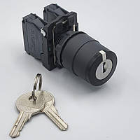 Кнопка керування поворотна з ключем TK5-AG33