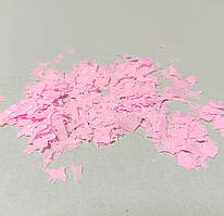 Аксесуари для свята конфеті мішура світло рожевий 100грам