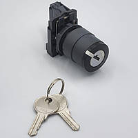 Кнопка керування поворотна з ключем TK5-AG41