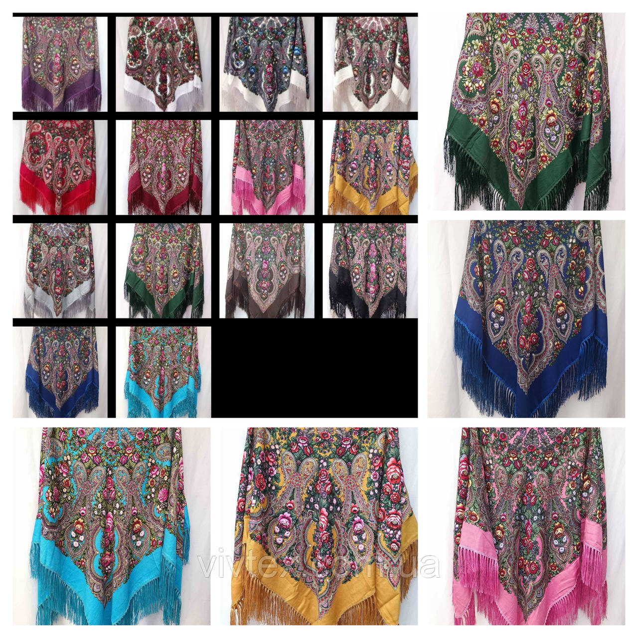 Хустка жіноча 120х120, фото 1