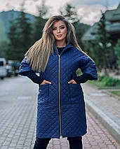 Пальто стьогана плащівка, фото 2