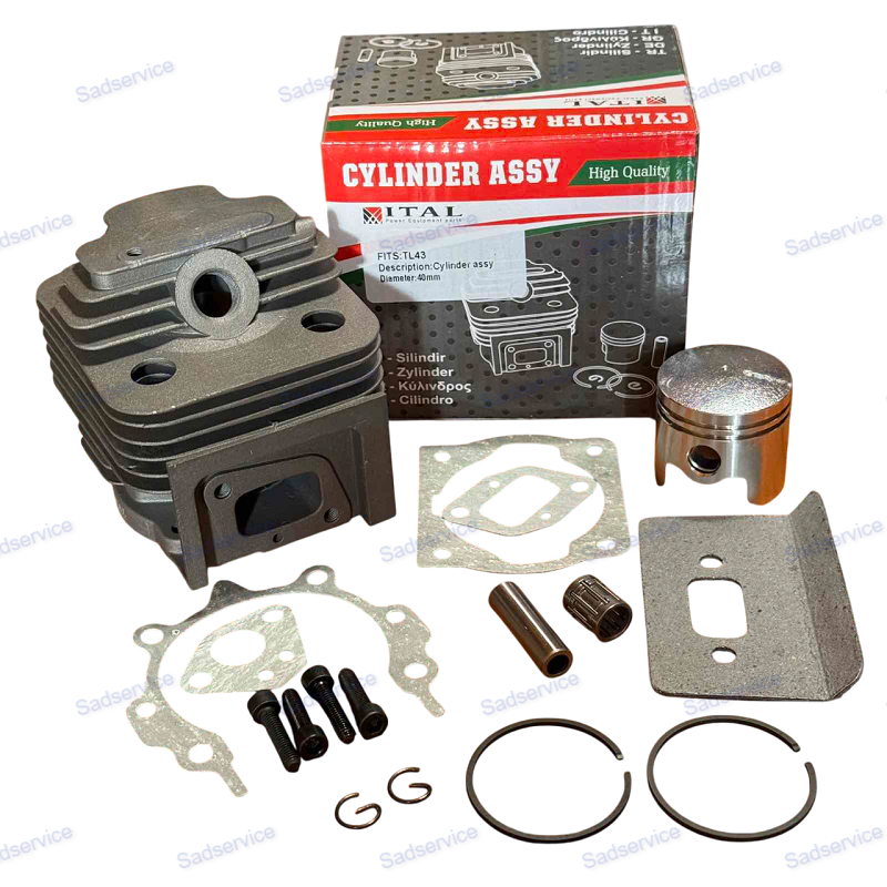 やひ Поршнева для мотокоси 40 мм Ital (циліндр с поршнем/ЦПГ