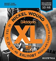 DAddario EXL110BT XL Nickel Wound Regular Light Balanced Tension (10-46)
