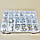 Шайби Ø6-20 мм та заглушки М10-М20, алюмінієві YATO у пластиковій коробці, набір, 534 шт., фото 2
