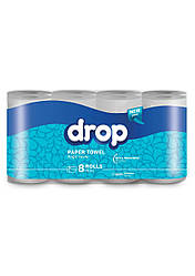 Паперовий рушник DROP 8рул/пач 2-шаровий