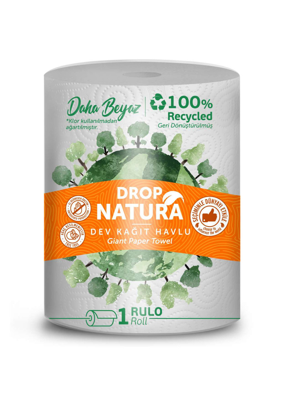 Паперовий рушник DROP GIANT 2-шаровий, 1рул/пач.