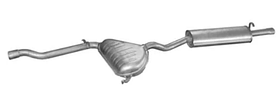 Резонатор Alfa Romeo 145/146 94-97 Polmostrow у зборі середн.+задн.(1.9 D)
