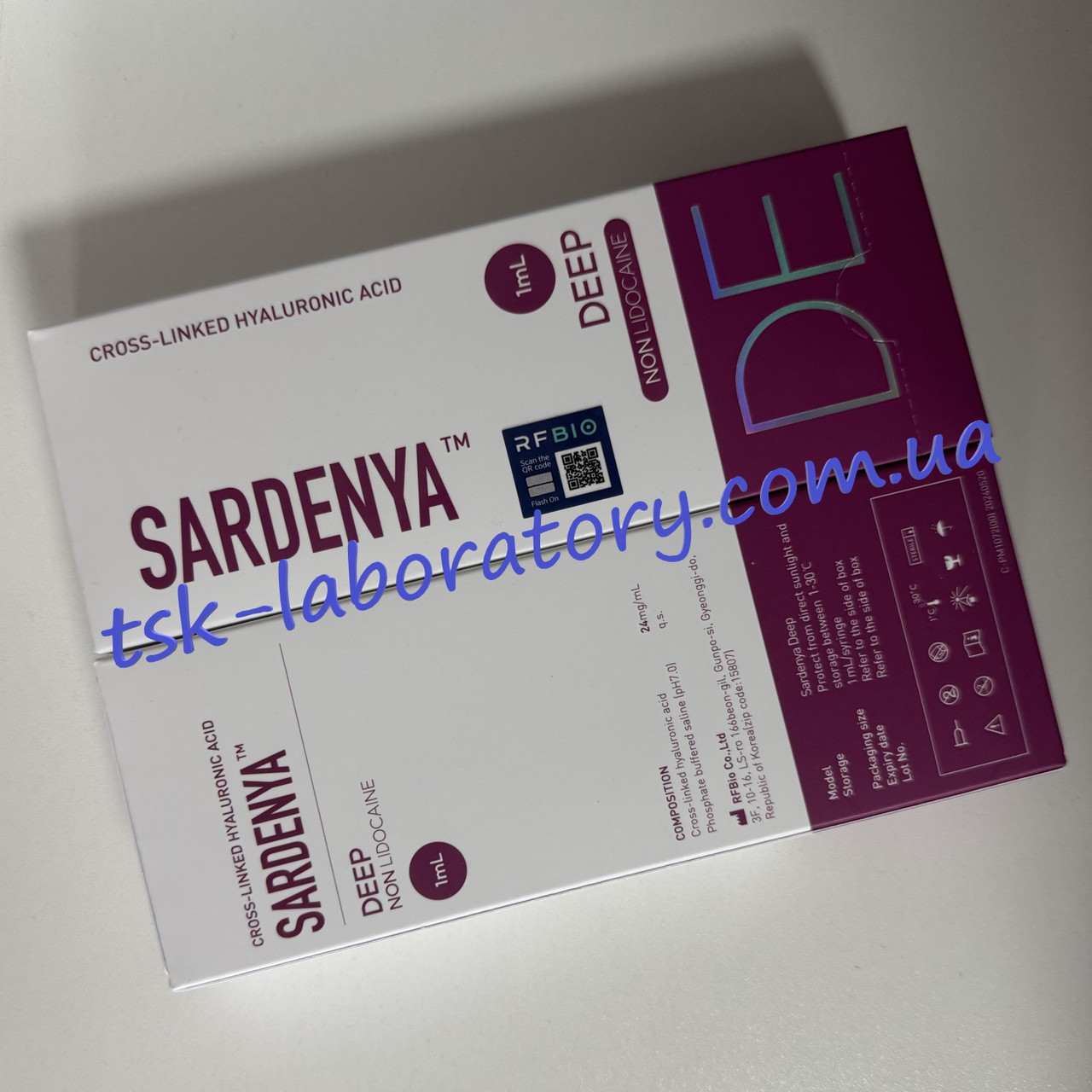 SARDENYA DEEP NON LIDO філлер 1 шприц х 1,1 мл (Сарденія Діп)