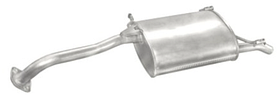 Глушник Nissan Primera P10 91-96 Polmostrow задній (1.6)