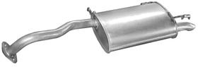 Глушник Nissan Primera P10 91-96 Polmostrow задній (2.0)