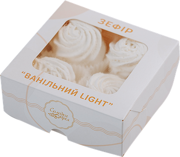 Зефір "Ванільний Light" Солодка Мрія, 150 г