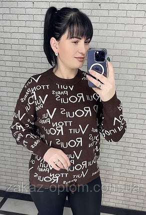 Светр жіночий в'язання оптом (46-50) Китай 25401-140015, фото 1