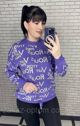 Светр жіночий в'язання оптом (46-50) Китай 25401-140019, фото 1