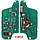 Викидний ключ 2 кнопки для Peugeot 433Mhz(ASK) chip id46, фото 4