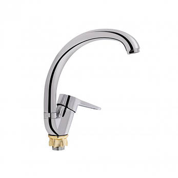 Змішувач для кухні Lidz Nicole 008F (k35) LDNIC008FCRM21877 Chrome, фото 1