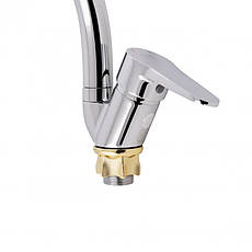 Змішувач для кухні Lidz Nicole 008F (k35) LDNIC008FCRM21877 Chrome, фото 3