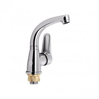 Змішувач для кухні Lidz Nicole 014F (k35) LDNIC014FCRM22009 Chrome, фото 1