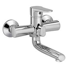 Змішувач для ванни Lidz Nicole 006 з поворотним виливом (з душовим гарнітуром) (k35) LDNIC006CRM22139 Chrome, фото 3