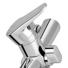 Змішувач для ванни Lidz Nicole 006 з поворотним виливом (з душовим гарнітуром) (k35) LDNIC006CRM22139 Chrome, фото 4